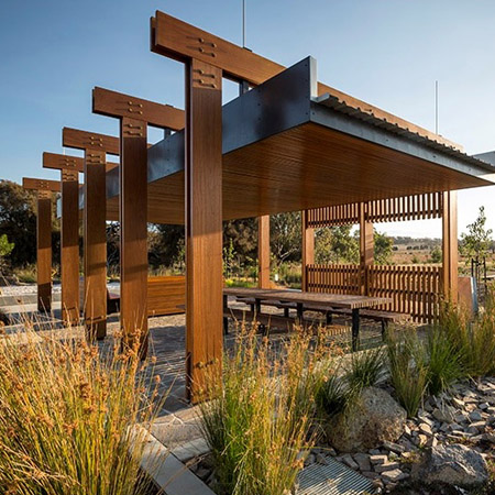 Spotted Gum BBQ Shelter